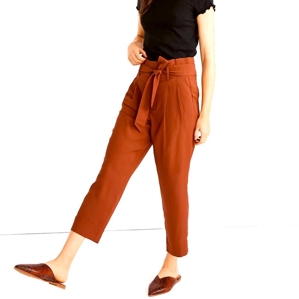 Madewell Drapey Paperbag Pants